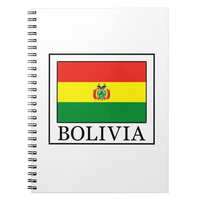 Bolivien Notizblock (Vorderseite)