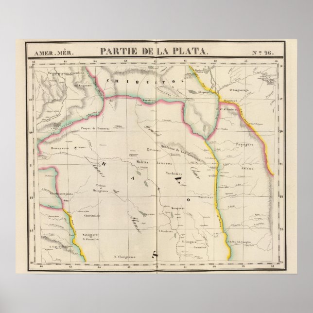 Bolivien, Paraguay 26 Poster (Vorne)