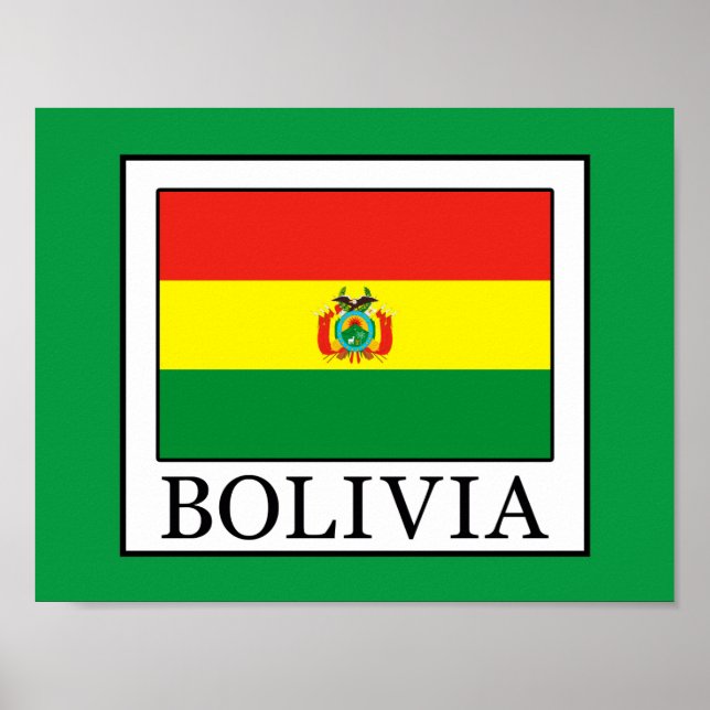 Bolivien Poster (Vorne)