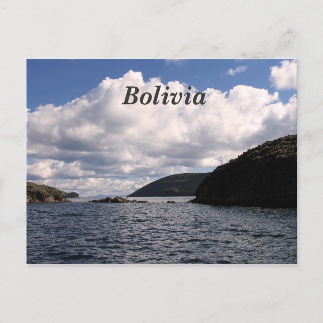 Bolivien Postkarte (Vorderseite)