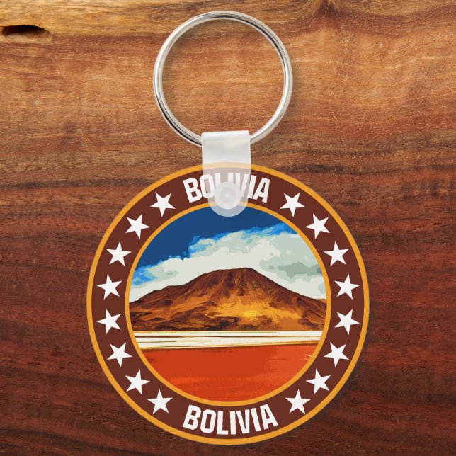 Bolivien Schlüsselanhänger (Vorderseite)