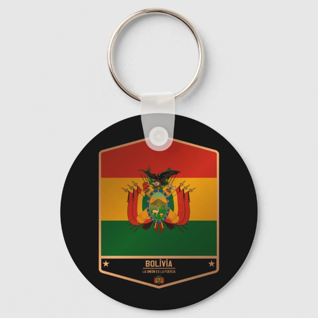 Bolivien Schlüsselanhänger (Vorderseite)