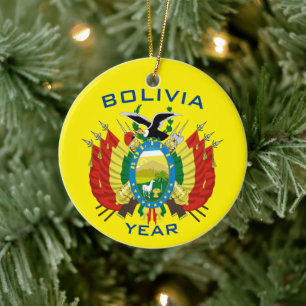 Bolivien Souvenir Weihnachtsfeier Keramik Ornament