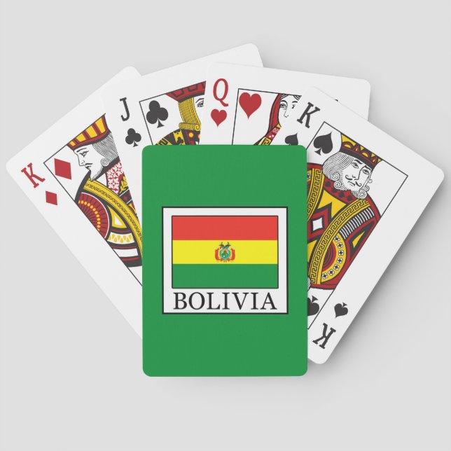 Bolivien Spielkarten (Rückseite)