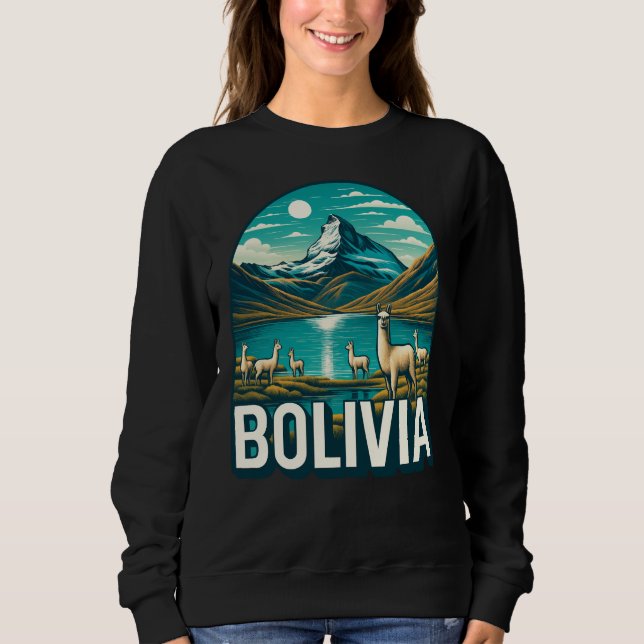 Bolivien Südamerika Sweatshirt (Vorderseite)