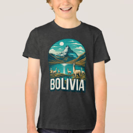 Bolivien Südamerika Tri-Blend Shirt