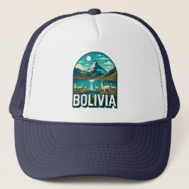 Bolivien Südamerika Truckerkappe