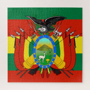 Bolivien-Symbol-Puzzle