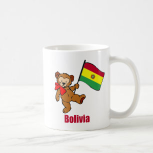 Bolivien-Teddybär Kaffeetasse