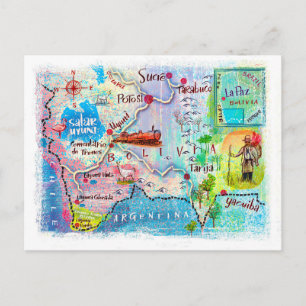 " Bolivien: Traveller... Postkarte
