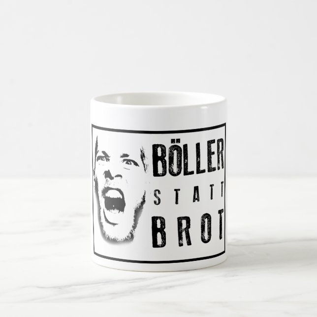Böller statt Brot ! Kaffeetasse (Mittel)