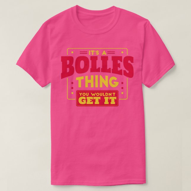 Bolles T-Shirt (Design vorne)