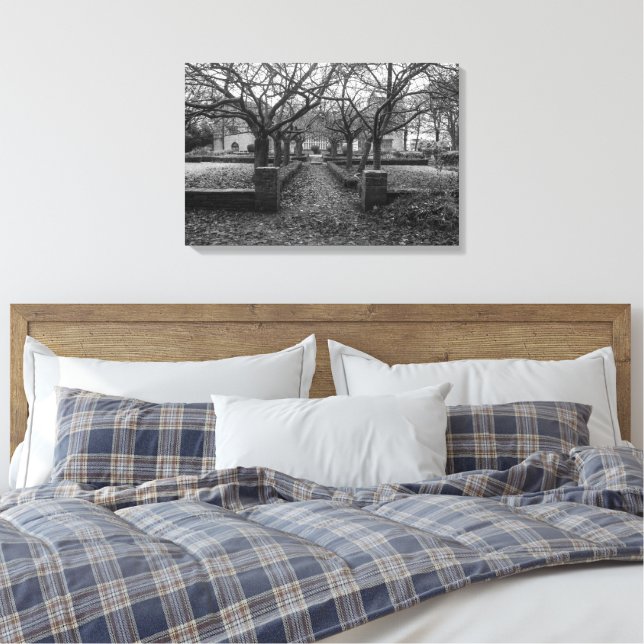 Bolling Hall Grounds, Bradford Leinwanddruck (Insitu (Schlafzimmer))