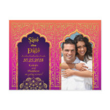 Bollywood Arabian Nights Save the Date