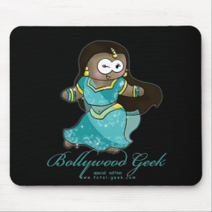 bollywood Aussenseiter für schwarze Kopie, Mousepad
