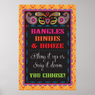 Bollywood Booze Poster-Brauch Poster