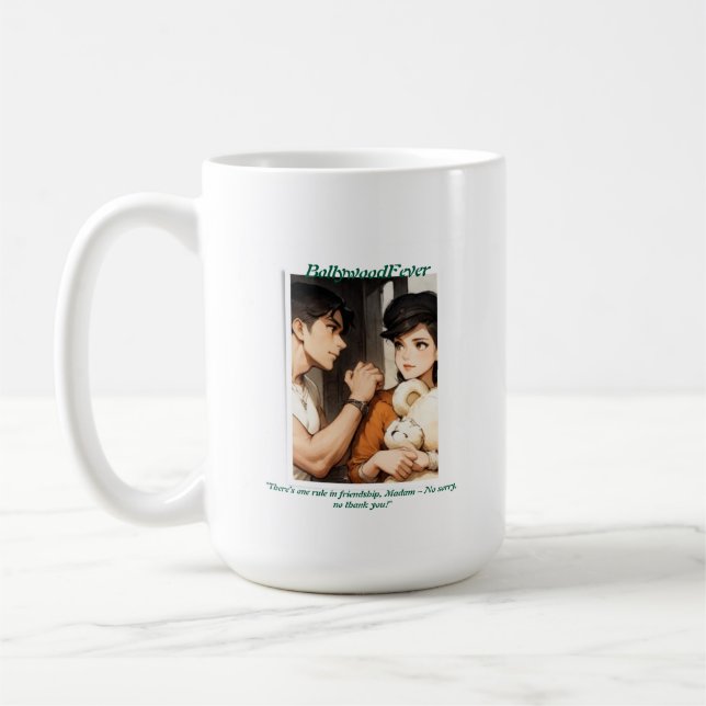 Bollywood Fieber Kaffeetasse (Links)