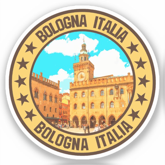 Bologna Aufkleber (Vorderseite)