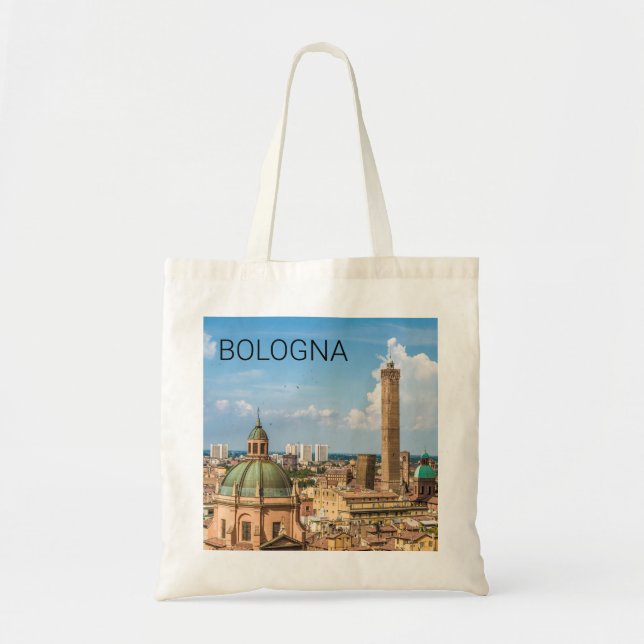 Bologna Emilia-Romagna Italien Panorama Souvenir Tragetasche (Vorne)