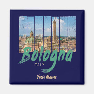 Bologna Emilia-Romagna Italien Souvenir aus alten  Magnet