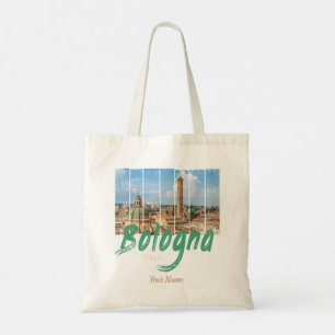 Bologna Emilia-Romagna Italien Souvenir aus alten Tragetasche