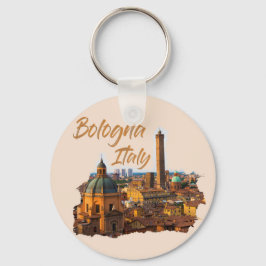 Bologna Italien: Historisches Zentrum Schlüsselanhänger