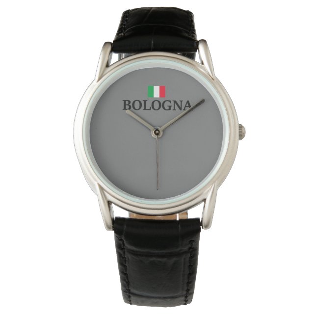 Bologna Italien, I Liebe Bologna Armbanduhr (Vorderseite)