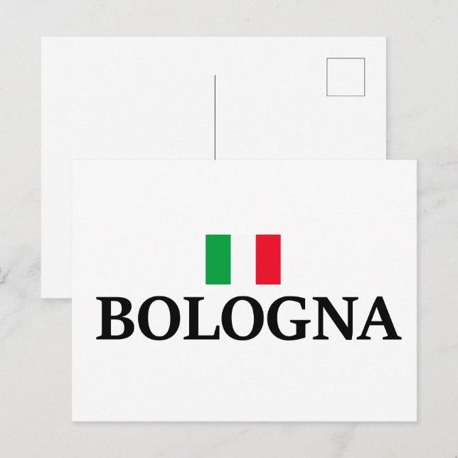 Bologna Italien, I Liebe Bologna Postkarte (Vorne/Hinten)