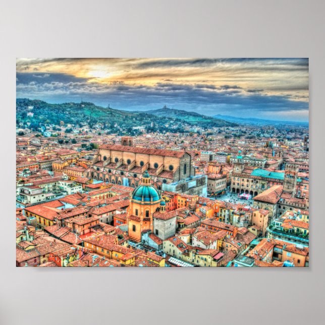 Bologna, Italien (II) Poster (Vorne)