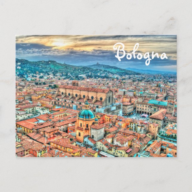 Bologna, Italien (II) Postkarte (Vorderseite)