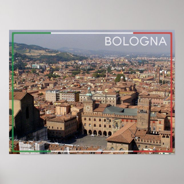 Bologna - Italien Poster (Vorne)