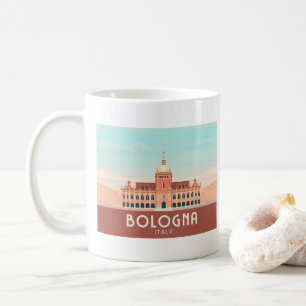 Bologna Italy Pastel Travel Kaffeetasse