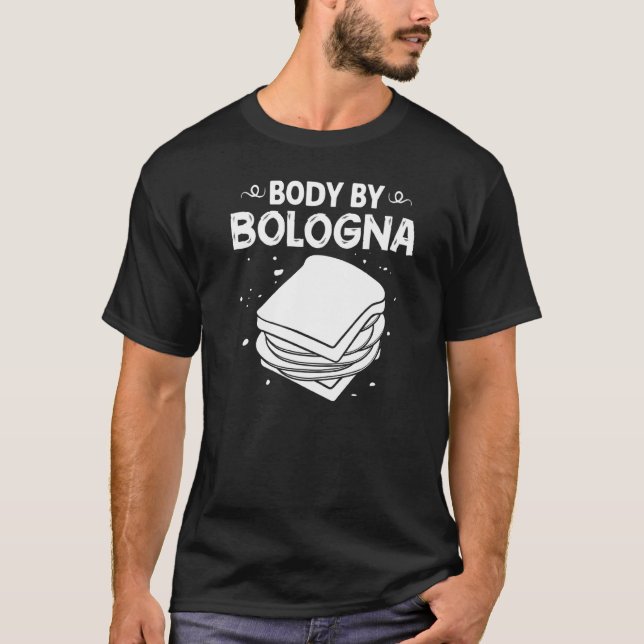 Bologna Meat Italy Sandwich Sausage Baloney Fried T-Shirt (Vorderseite)