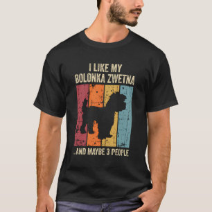 Bolonka Zwetna und vielleicht 3 Hunde T-Shirt