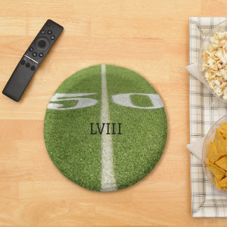 Bols En Carton 50 Yard Line Green Football Field