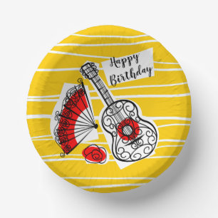 Bols En Carton Anniversaire des Souvenirs espagnols