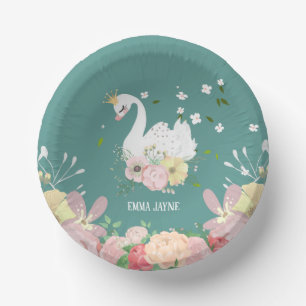 Bols En Carton Anniversaire du cygne floral