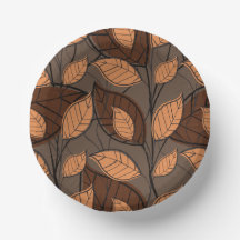 Automne Feuilles Brown
