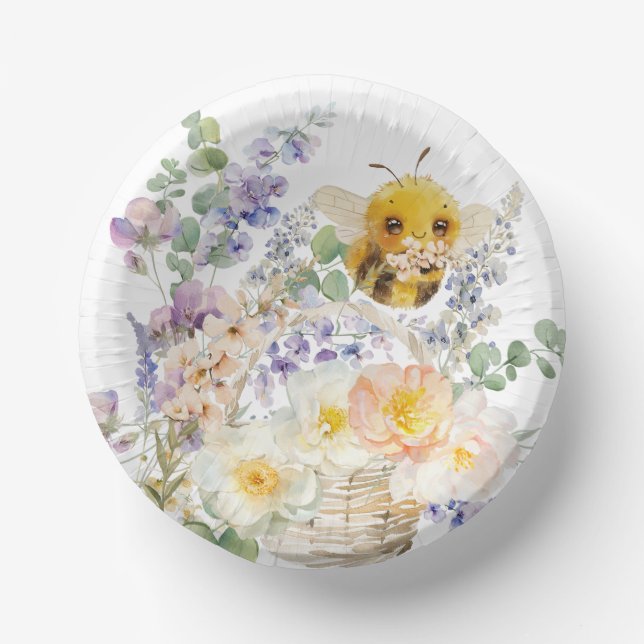 Bols En Carton Beaux Bowls D'Abeilles (Recto)