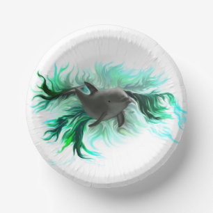 Bols En Carton Bébé dauphin