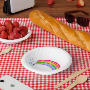 Bols En Carton Boîtes en papier Arc-en-ciel