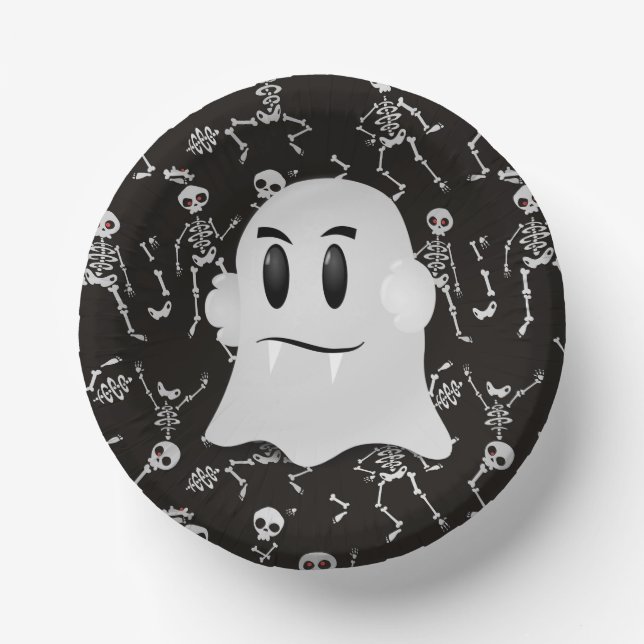Bols En Carton Bol en papier d'Halloween (Recto)