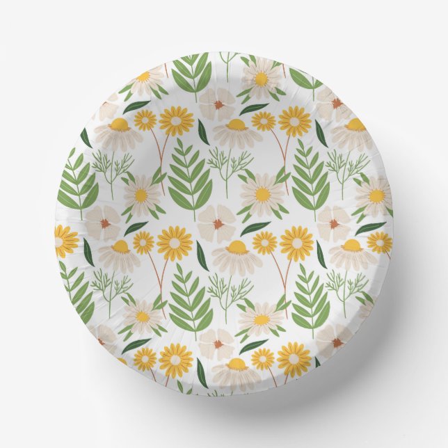 Bols En Carton Bol papier 7 pouces personnalisable pour événement (Recto)