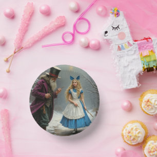 Bols En Carton Boules en papier Alice d'hiver