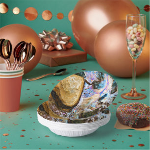 Bols En Carton Boules en papier d'eau douce nature abstraite