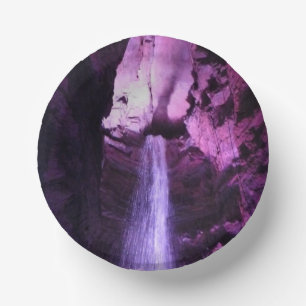Bols En Carton Boules en papier violet Waterfall