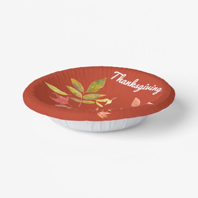 Bols En Carton Bowl en papier de Thanksgiving (Angulaire)
