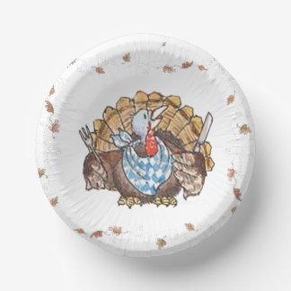 Bols En Carton Bowles en papier de Thanksgiving