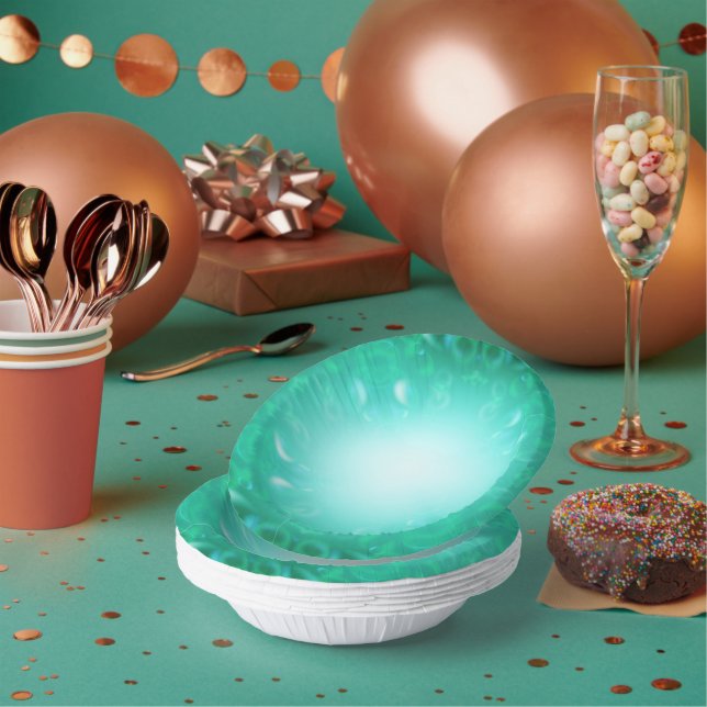 Bols En Carton Bulles lumineuses (Multi)