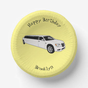 Bols En Carton Caricature limousine